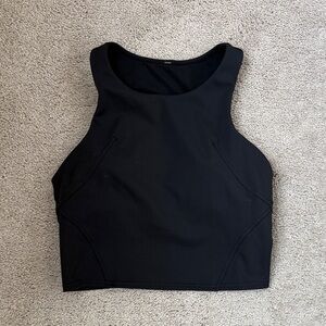 Lululemon Black Invigorate Workout Top